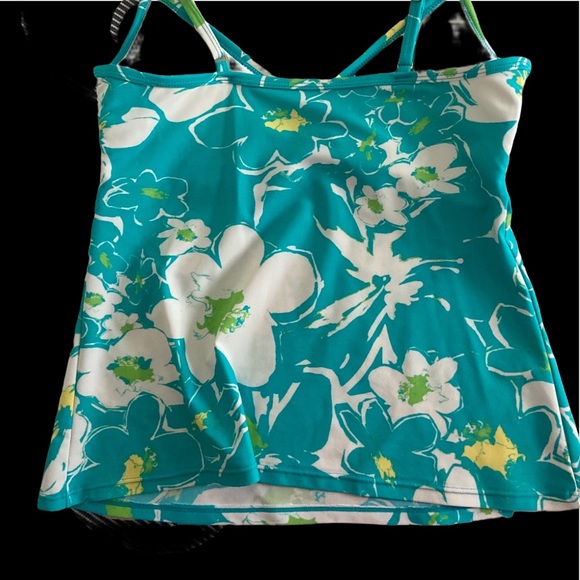 FLOWER PRINT TANKINI - Picture 3 of 3